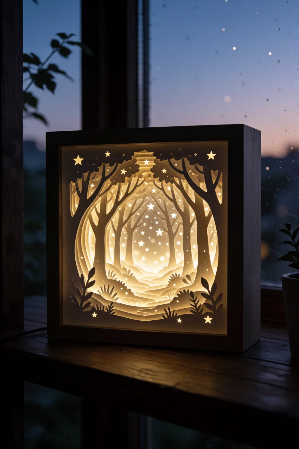 Lighted Shadow Box Tutorial: From SVG Template to Glowing Wall Art