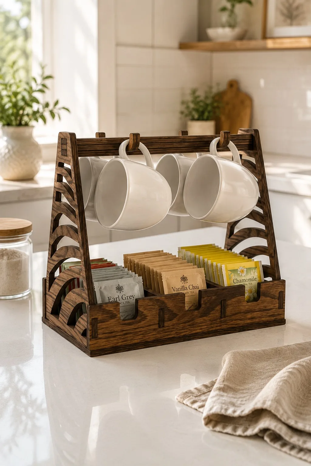 3D Kitchen Organizers Bundle Laser Cut — SVG laser cut file