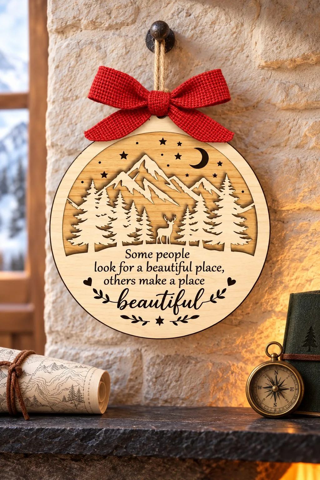 Christmas Ornament Laser Cut Bundle — SVG laser cut file