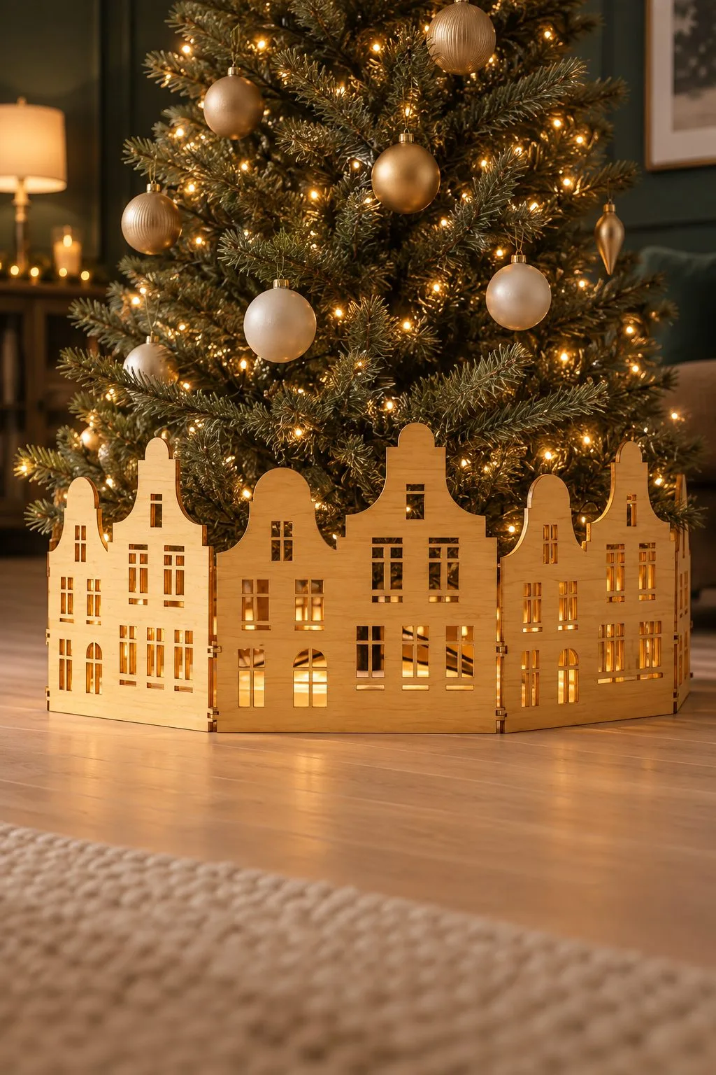 Christmas Village Laser Cut Bundle | CNC — SVG laser cut file