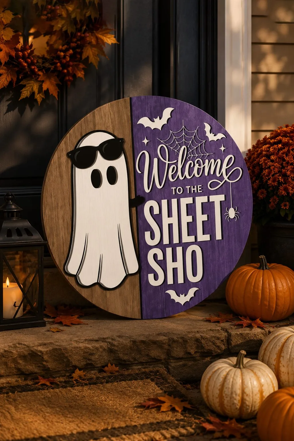Welcome to the Sheet Show Sign — SVG laser cut file