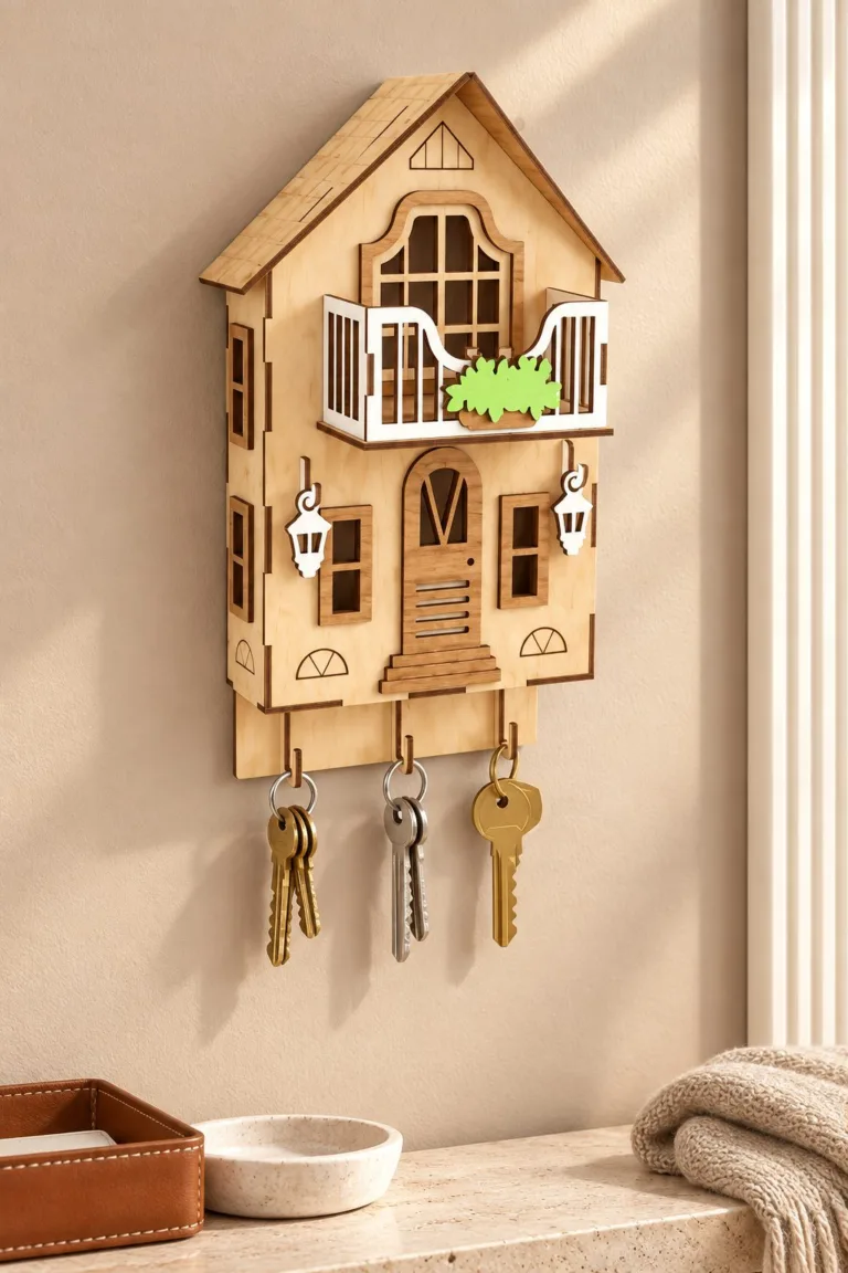 Cottage Balcony Key Holder