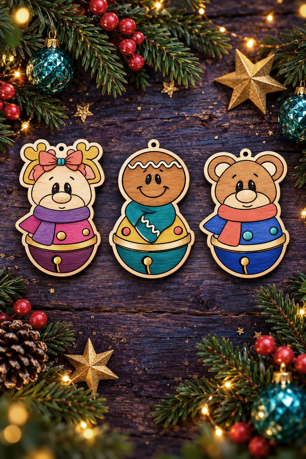 Jingle Buddies — SVG laser cut file