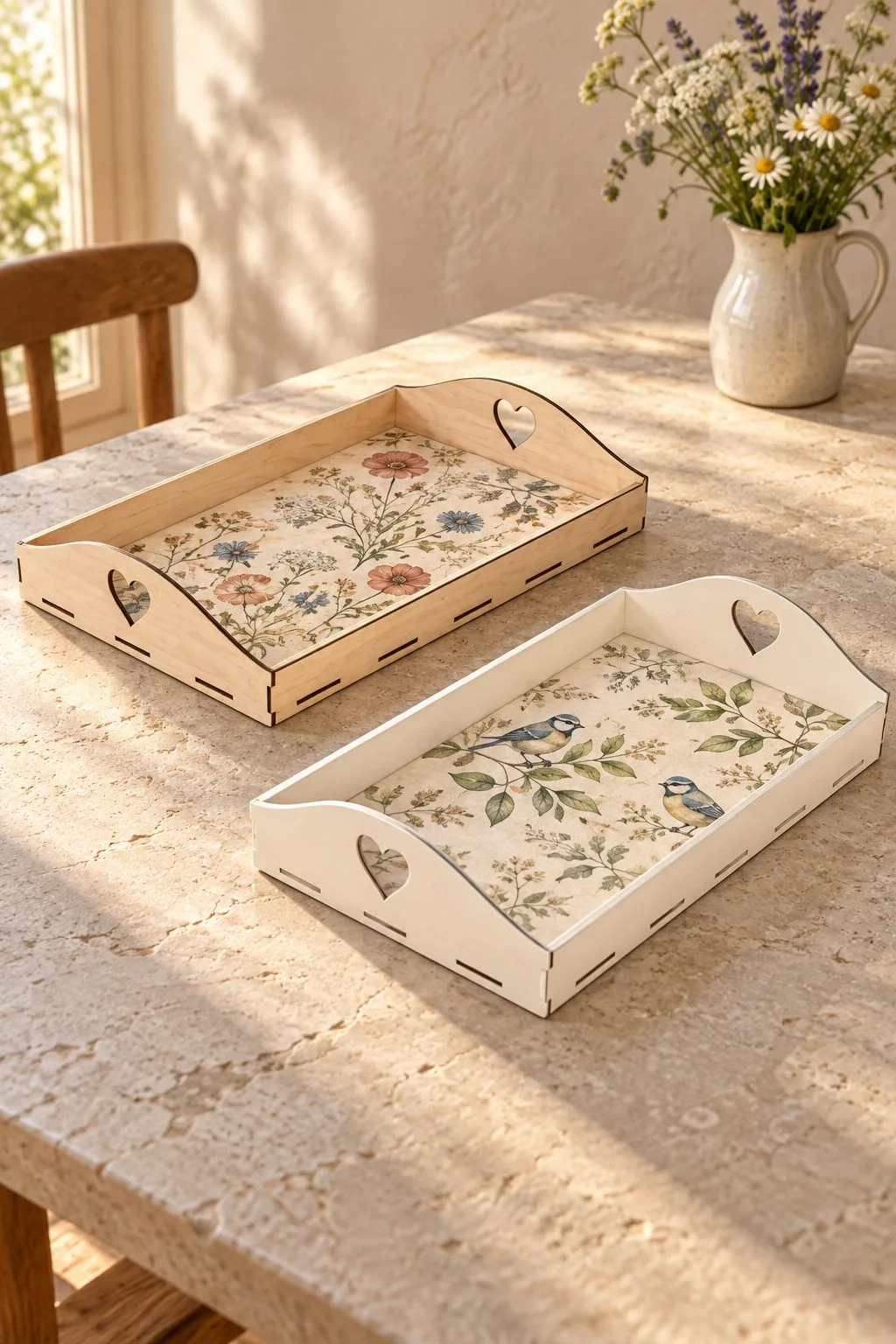 Laser Cut Serving Tray — SVG laser cut file