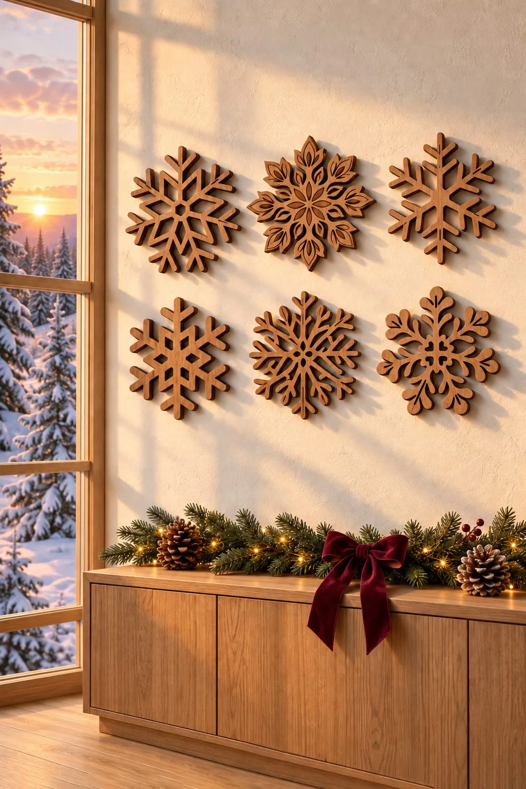 Snowflake Laser Cut — SVG laser cut file