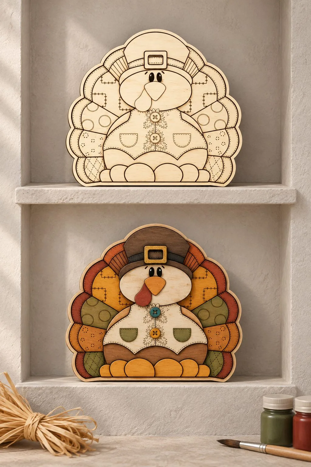 Thanksgiving Turkey — SVG laser cut file