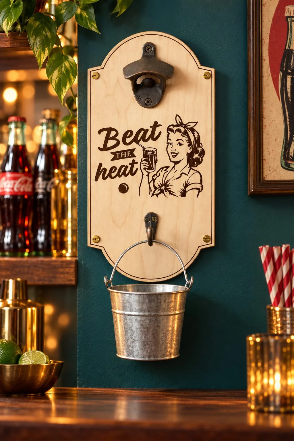 Wall Mounted Beer Openers Bundle Laser — SVG laser cut file