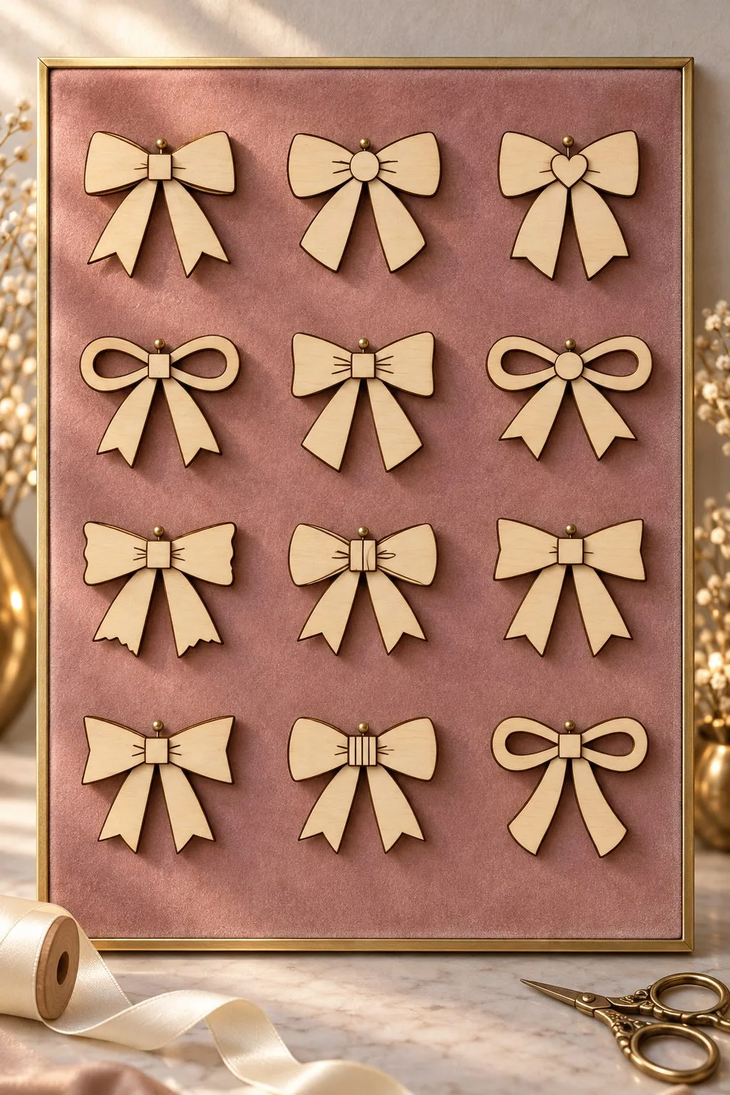 Wooden Bow Laser Cut File Bundle — SVG laser cut file