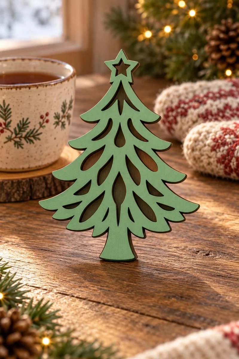 Laser Cut Christmas Tree Bundle — laser cut Christmas tree