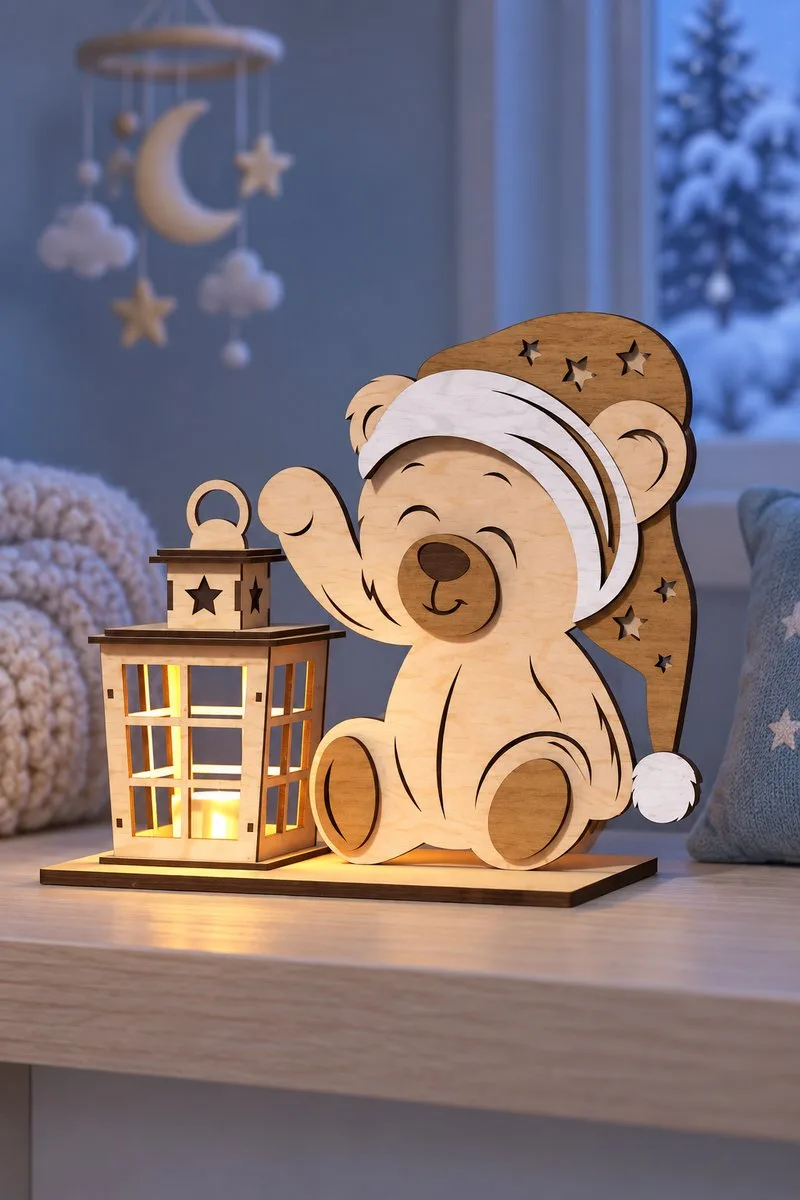 Kids Night Lanterns Bundle — SVG laser cut lantern file