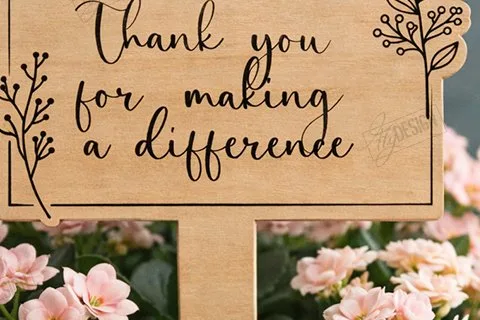 Teacher Appreciation Plant Stakes Bundle — SVG laser cut file